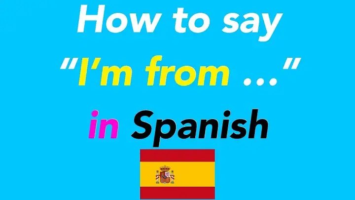From in Spanish: Meaning, Use, and Examples from in spanish