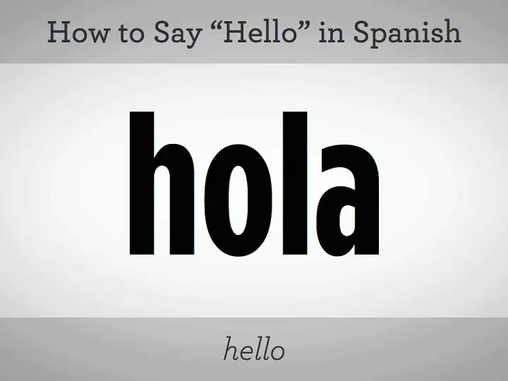 Hello in Spanish: Definition, Pronunciation, and Usage hello in spanish