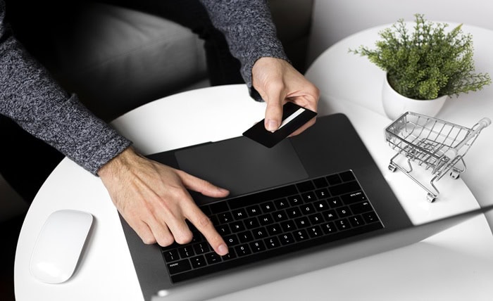 The Hidden Rules Behind “Trust” Online: What Makes People Feel Safe Using Digital Services top view online shopping concept