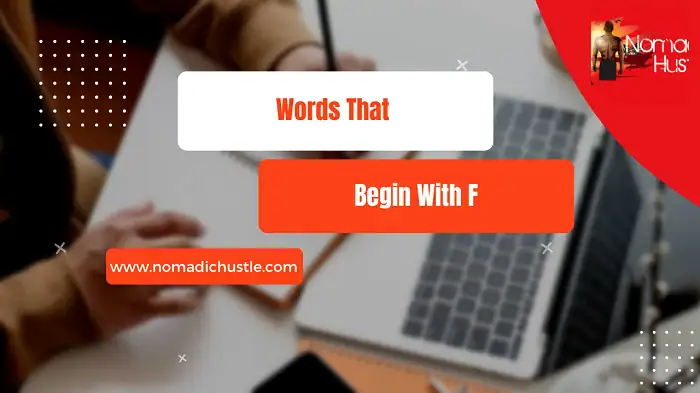 Words That Begin With F